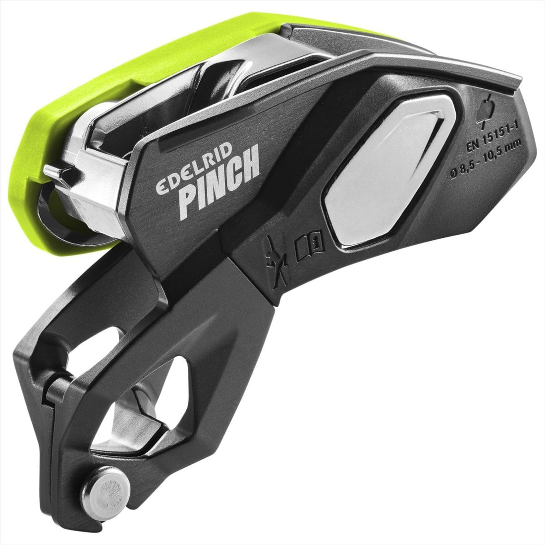 Edelrid Pinch Assisted Rem Buray Device Precise Lowering Control Green