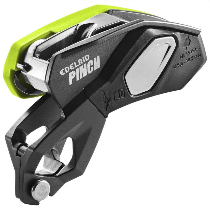 Edelrid PINCH Assisted Braking Belay Device Nauwkeurige daalbediening Groen - GoMilitar