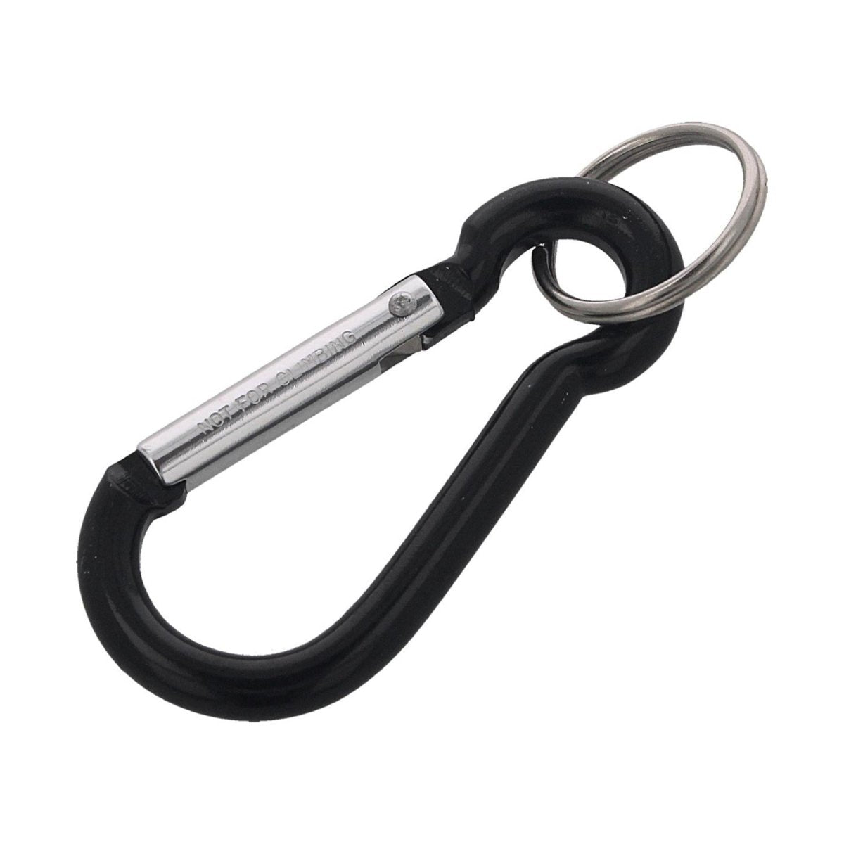 EDM Aluminium Carabiner 70mm x 7mm lichtgewicht cliphaak sleutelhanger multicolor