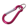 EDM Aluminium Carabiner 70mm x 7mm lichtgewicht cliphaak sleutelhanger multicolor