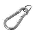 EDM Aluminium Carabiner 70mm x 7mm lichtgewicht cliphaak sleutelhanger multicolor