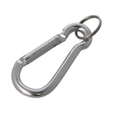 EDM Aluminium Carabiner 70mm x 7mm lichtgewicht cliphaak sleutelhanger multicolor