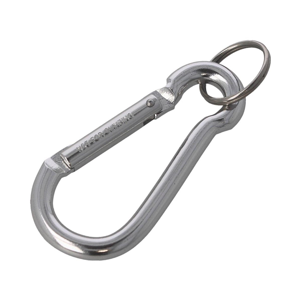 EDM Aluminium Carabiner 70mm x 7mm lichtgewicht cliphaak sleutelhanger multicolor