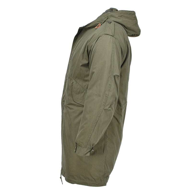 MIL-TEC Amerikaanse militaire stijl M51 Hooded Parka gewatteerd afneembare voering Olive Nieuw