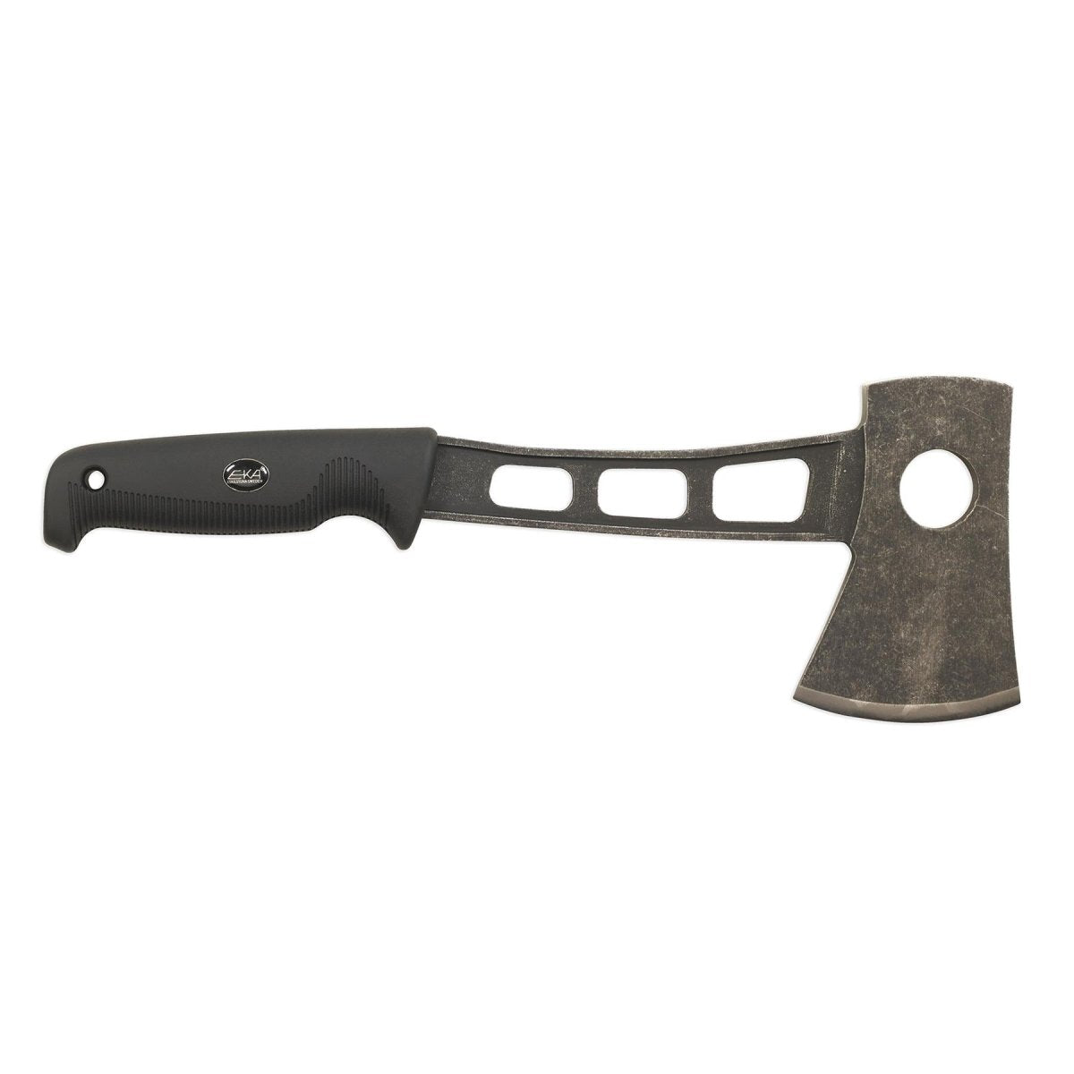 EKA -merk Eka Hatchblade W1 Hand Axe Lichtgewicht Zwart G10 Hendel 12C27 Steel