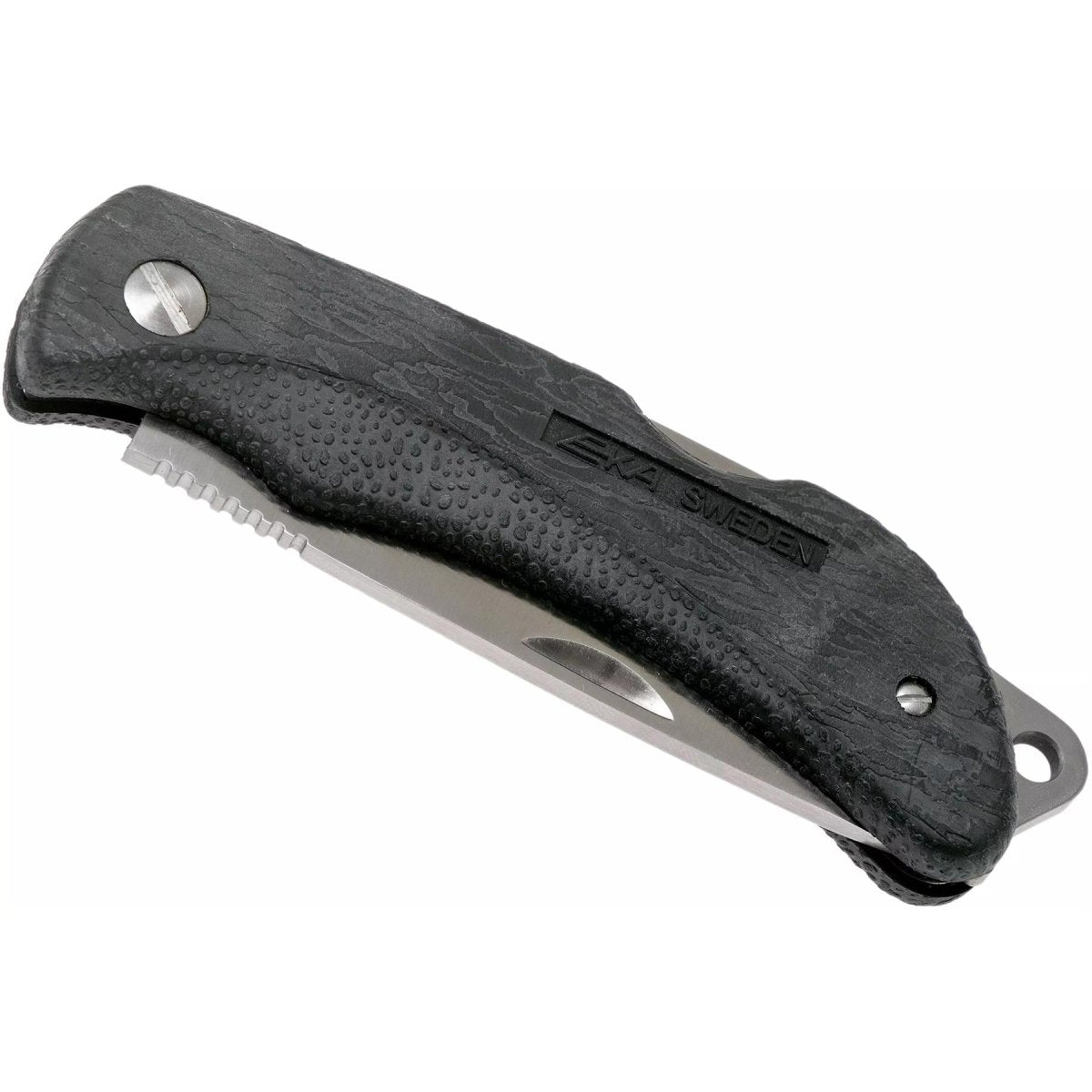 EKA Brand Swede 8 opvouwbaar zakmes drop point 57-59 HRC staal Proflex handvat