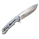 EKA Brand Swedish Classic 8 zakmes titanium handvat 57 HRC roestvrij lemmet