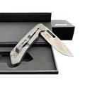 EKA Brand Swedish Classic 8 zakmes titanium handvat 57 HRC roestvrij lemmet