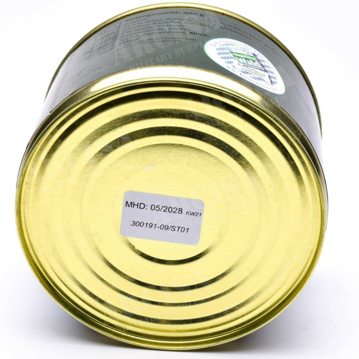 Noodrantsaat Leger Survival Food ingeblikte kippencurry met rijst 400 g kan