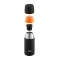 Esbit Brand Roestvrij vacuüm kolf 750 ml zwart 12 uur warmtebewaring extra mok