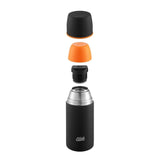 Esbit Brand Roestvrij vacuüm kolf 750 ml zwart 12 uur warmtebewaring extra mok