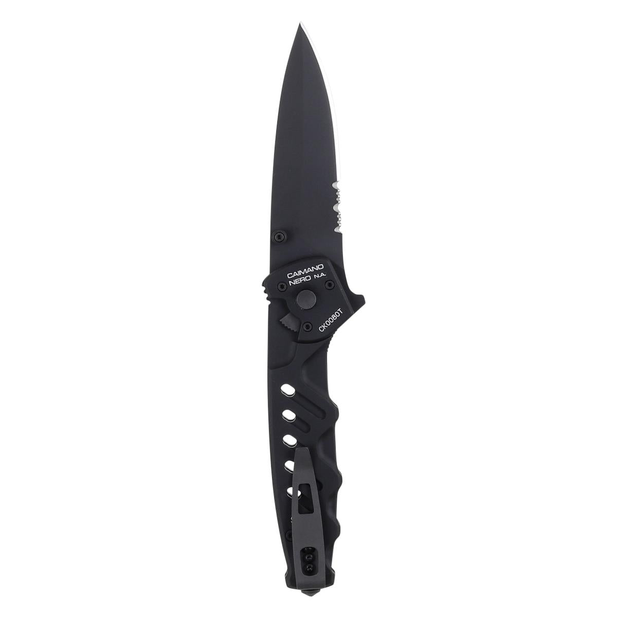 Extrema Ratio CAIMANO NERO zakmes zakglasbreker N690 staal 58HRC