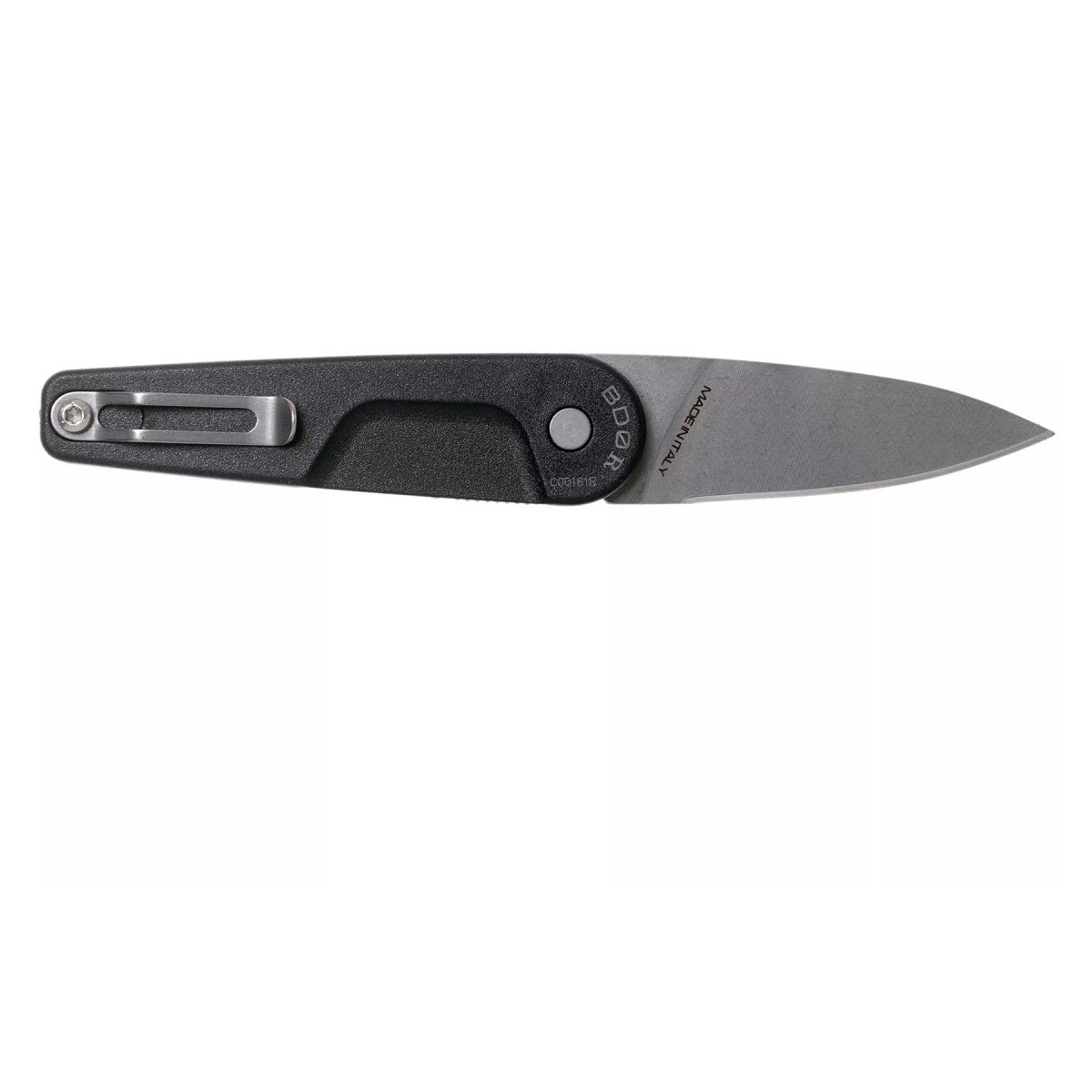 ExtremaRatio BD0 R BLACK opvouwbaar bladvormig zakmes N690 staal nylon handvat