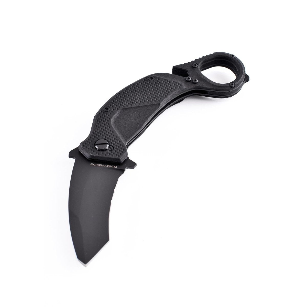 ExtremaRatio NIGHTMARE BLACK zakmes opvouwbaar tanto karambit roestvrij N690