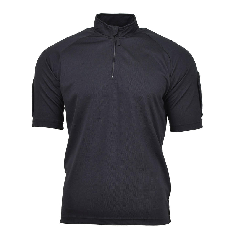 Echte Britse functionele politie T-shirt Ademend Activewear zwart shirt nieuw