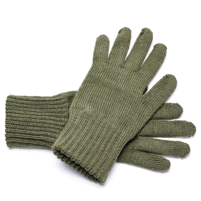 Echte Belgische leger Militaire handschoenen Liners Wool Warmers Militair Surplus