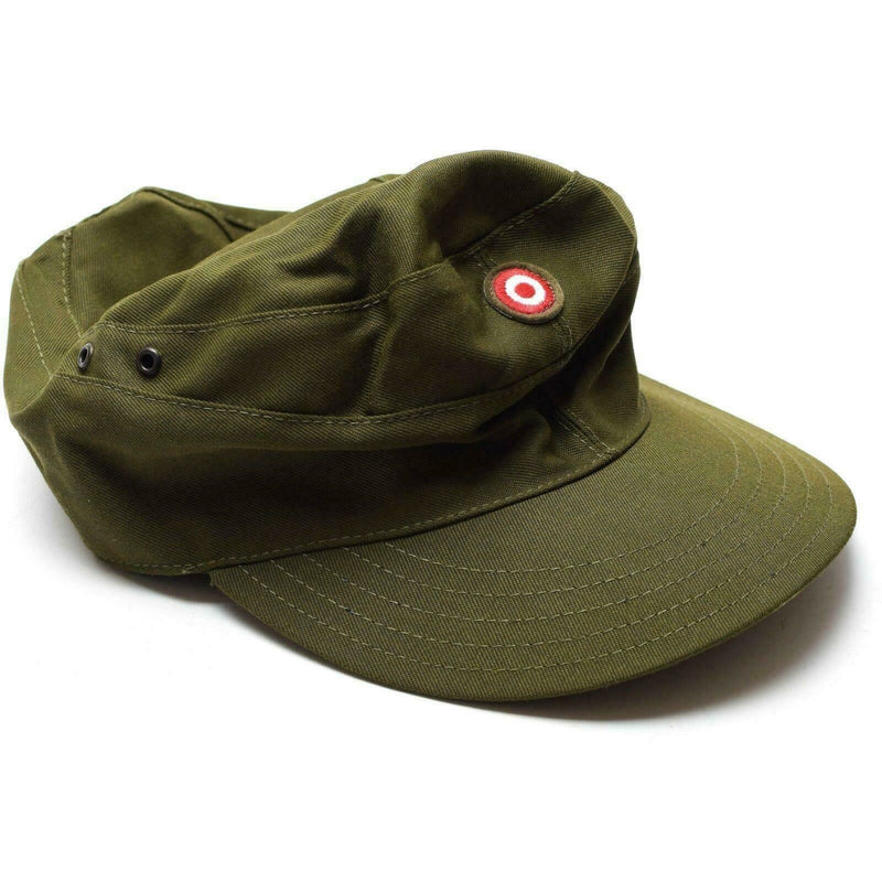 Echte Oostenrijkse militaire overtollige troepen Field Cap Olive od Oostenrijk gevechtshoed