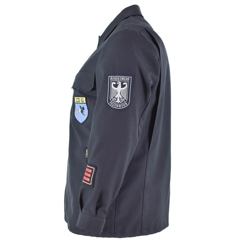 Origineel NVA Oost -Duits leger Dark Blue formeel uniforme jas militair overschot