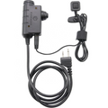 Earmor M52 PTT-adapter Midland 2-pins bekabelde tactische headsetkabel zwart