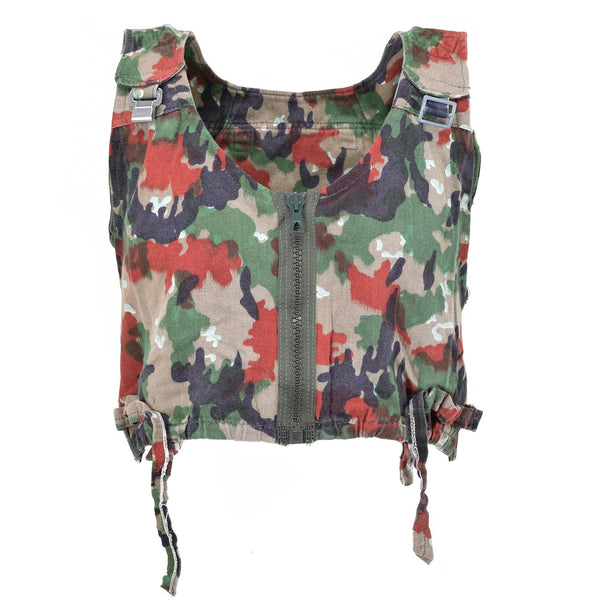 Echt Zwitserse leger Combat Taz 83 Camo Vest Backpack Daypack Militair Zwitserland