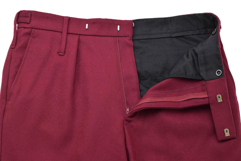 Echte Britse leger uniforme broek jurk Royale Hussars Bordeaux broek