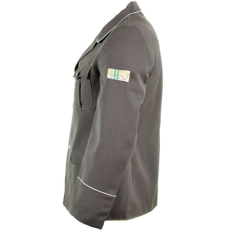 Originele Duitse NVA -leger jurk Jacket Officier formeel uniform grijs militair nieuw