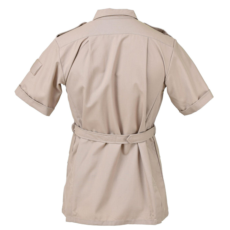 Origineel Frans militair vreemde legioen kaki -jurken shirts korte mouwen nieuw