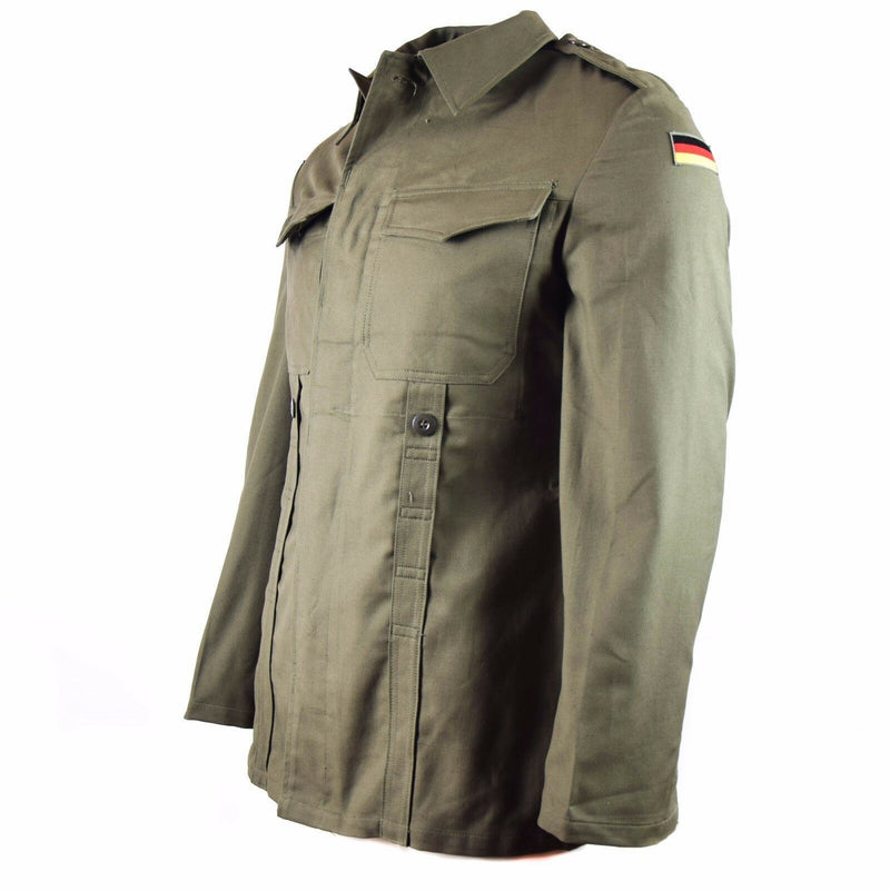 Origineel Duitse leger Moleskin Jacket. Vintage BW Army Field Olive Drab Jacket