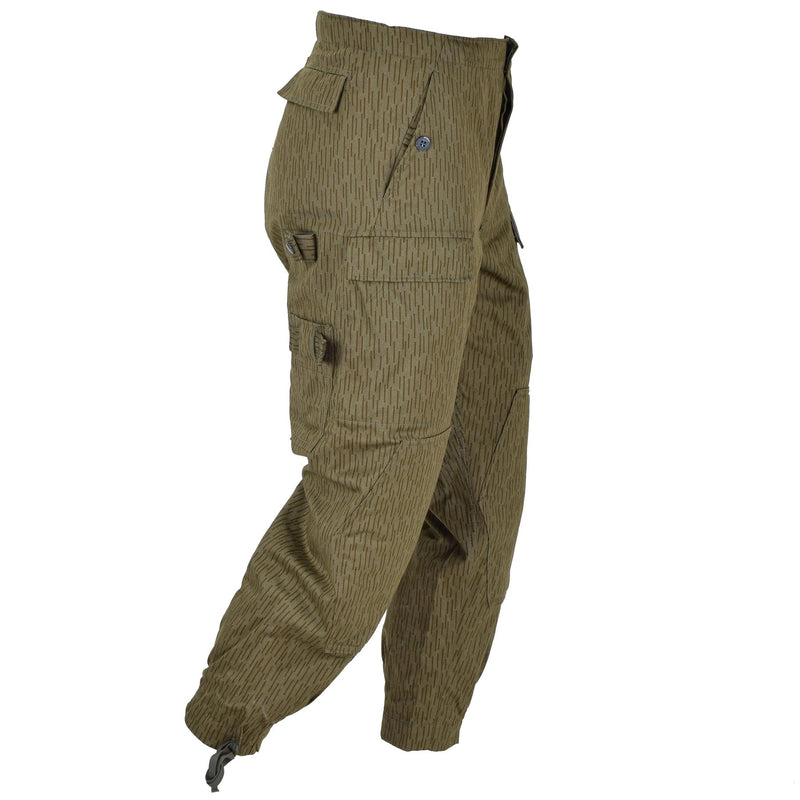 Originele Duitse militaire NVA Strichtarn Camo tactische broek veld broek nieuw
