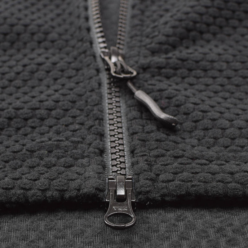 Blochl Brand Militaire stijl Thermal Jacket Fleece Hooded Hooded Black Nieuw