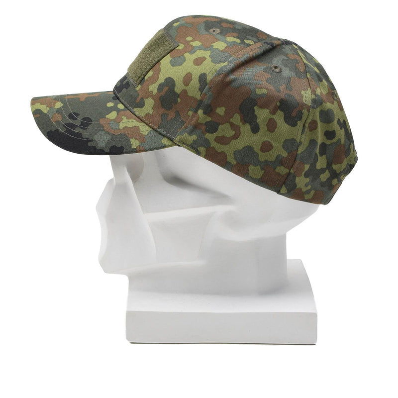 Leo Kohler Militair veld Baseball cap BW Flecktarn Camouflage Peaked Visor Cap