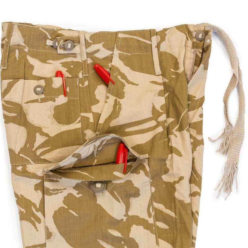 Echte Britse leger gevechtsbroek woestijn militaire broek 95 lichtgewicht nieuw