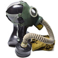 Origineel Sovjet GP-4 gasmasker jaren 1960 Vintage militaire surpluskit grijs rubber