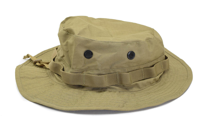Mil-tec merk militaire stijl coyote boonie hoed ripstop lichtgewicht camping cap
