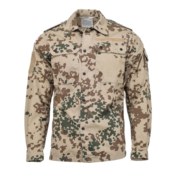 Echte Georgische legerveld blouse tropentarn camouflage field tactical shirts
