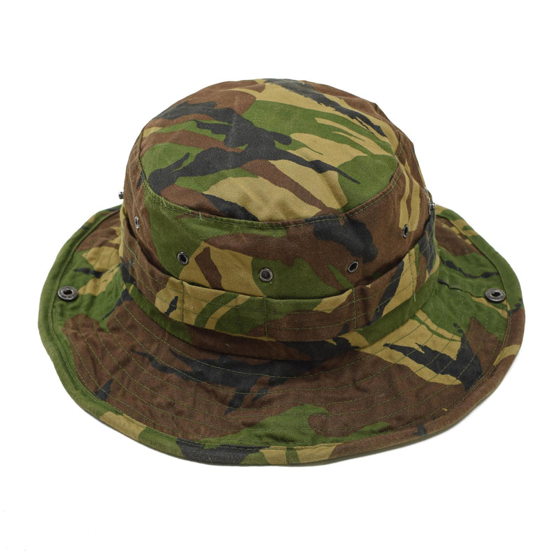 Origineel Nederlands militair Panama hoed nekflap tactisch DMP boonie cap surplus