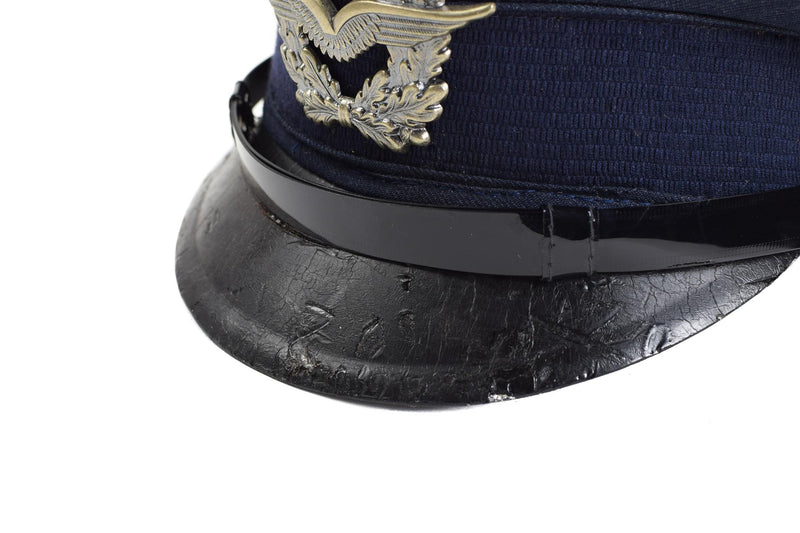 Echte Duitse viziercap van het leger. Air Forces Military Peaked Hat Luftware Nieuw
