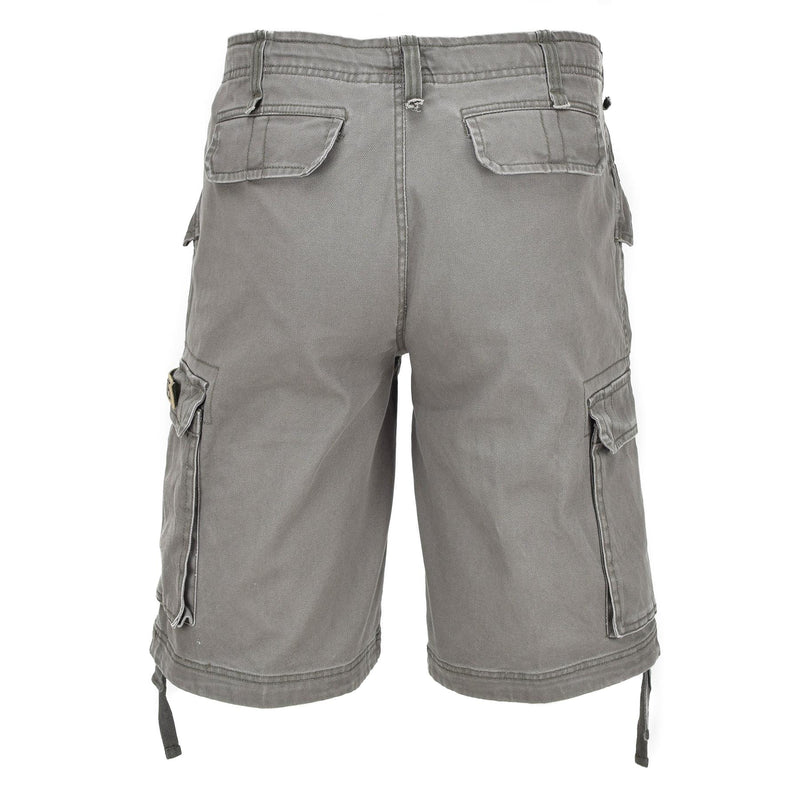 Mil-Tec merk militaire stijl olijf voorgesproken Moleskin Paratrooper Cargo Shorts