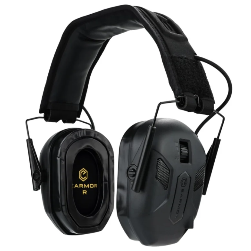 EARMOR M300X Elektronische Gehoorbeschermer 24dB NRR Tactisch Outdoor Zwart