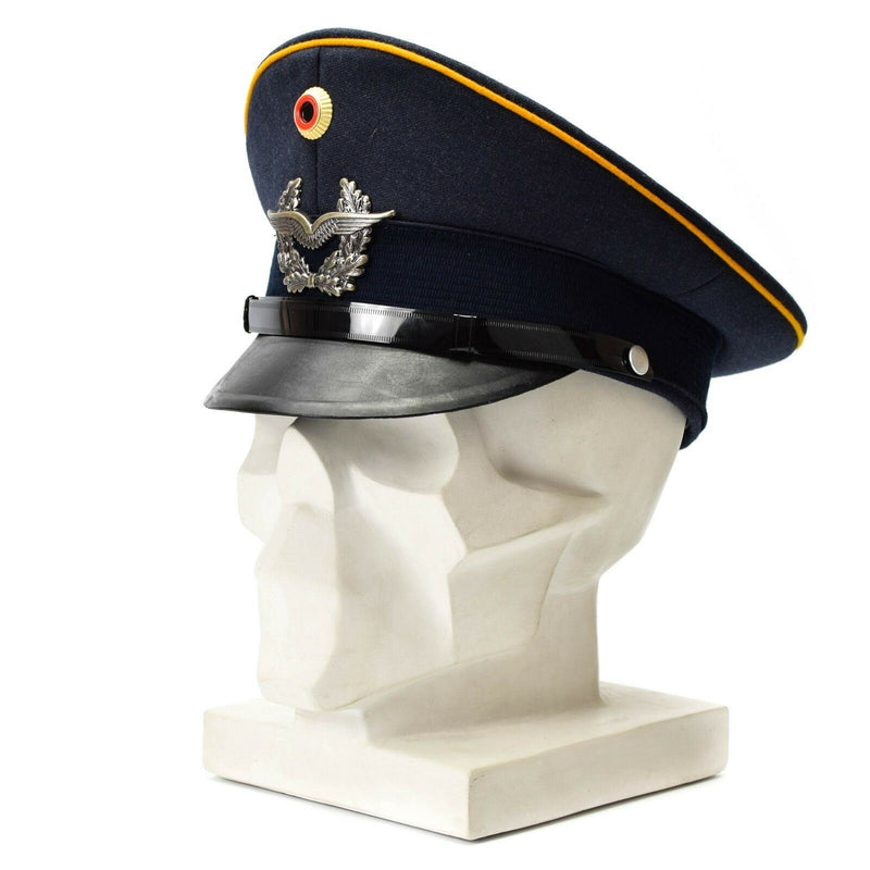 Echte Duitse viziercap van het leger. Air Forces Military Peaked Hat Luftware Nieuw