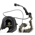 EARMOR M16A ARC Helmrailadapter PLUS Serie Gehoorbeschermer Coyote Bruin