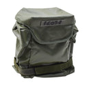 Originele Oostenrijkse Militaire Drager Gasmasker Set Decoratieve Doeleinden Olijf