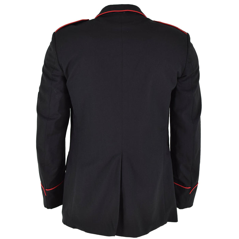 Origineel Italiaans militair politiejas Officiële officier formeel zwart uniform