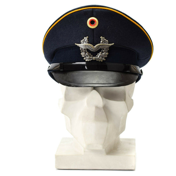 Echte Duitse viziercap van het leger. Air Forces Military Peaked Hat Luftware Nieuw