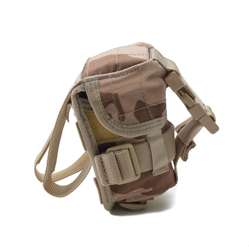 Originele Tsjechische Republiek militaire granaatzak molle buckle tactische woestijn camo