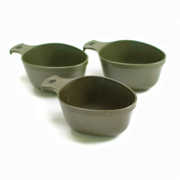 Originele Zweedse Army Cup Plastic Mok Trangia Kuksa Zweden Militair probleem Lot