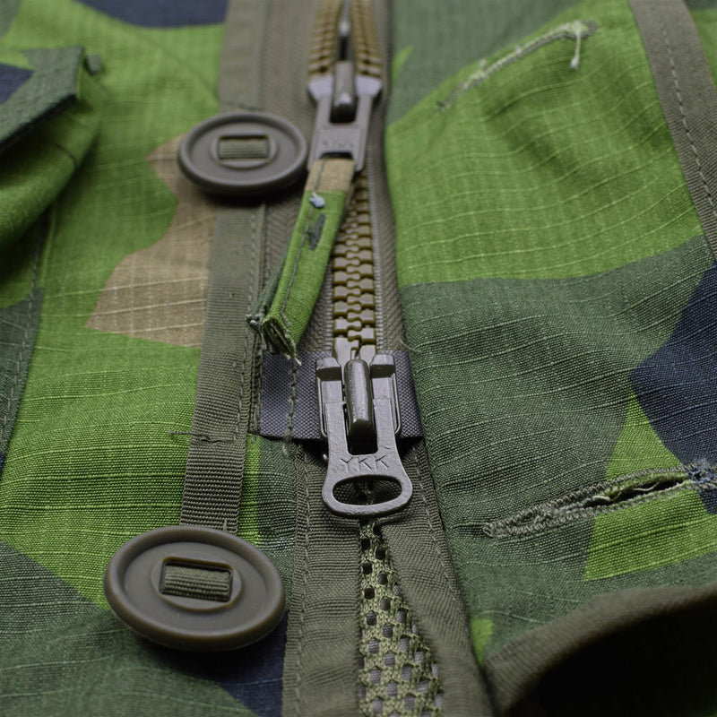 Tacgear Brand Militaire stijl Ripstop Commando Smock Jacket Splinter Camo Fullzip