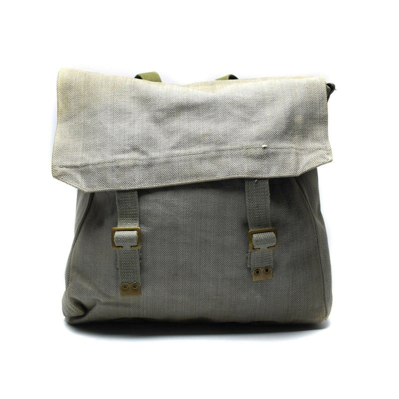 Origineel Brits leger M37 Haversack canvas grijs pack militaire grote zijtas