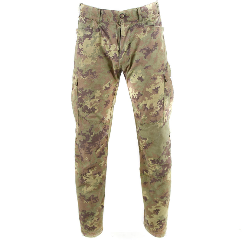 Echt Italiaans leger RIP Stop Desert Vegetato Camo -broek Combat Field broek