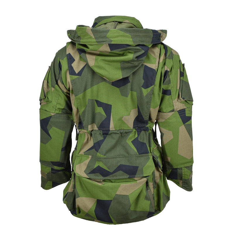 Tacgear Brand Militaire stijl Ripstop Commando Smock Jacket Splinter Camo Fullzip